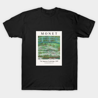 Monet The Japanese Footbridge 1899 T-Shirt